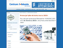 Tablet Screenshot of ogrzewaniapostojowe.pl